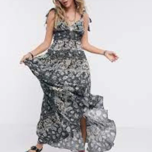 chinese dress ladies Free People free swinging Mini Dress